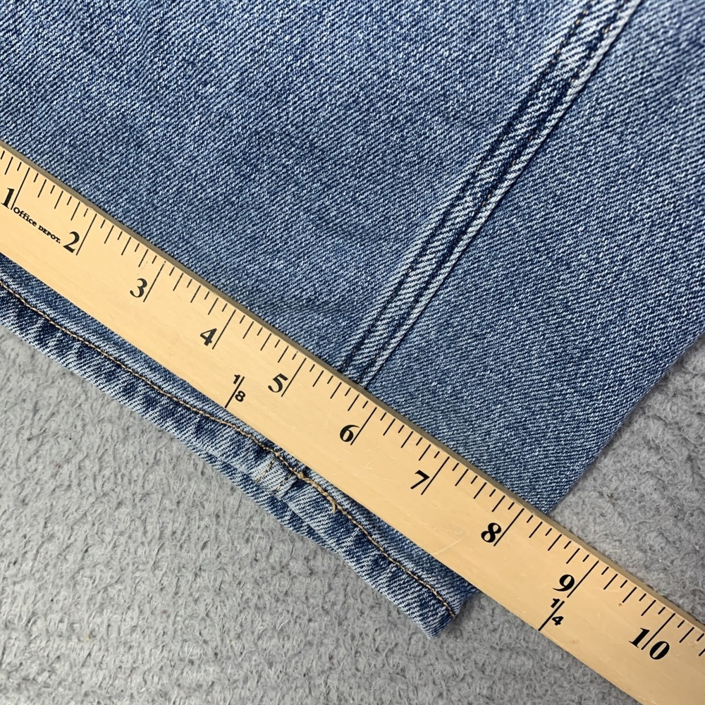 Hollister Ultra High Rise Dad Jean Women's size 27x32 Blue Denim - Picture 8 of 14